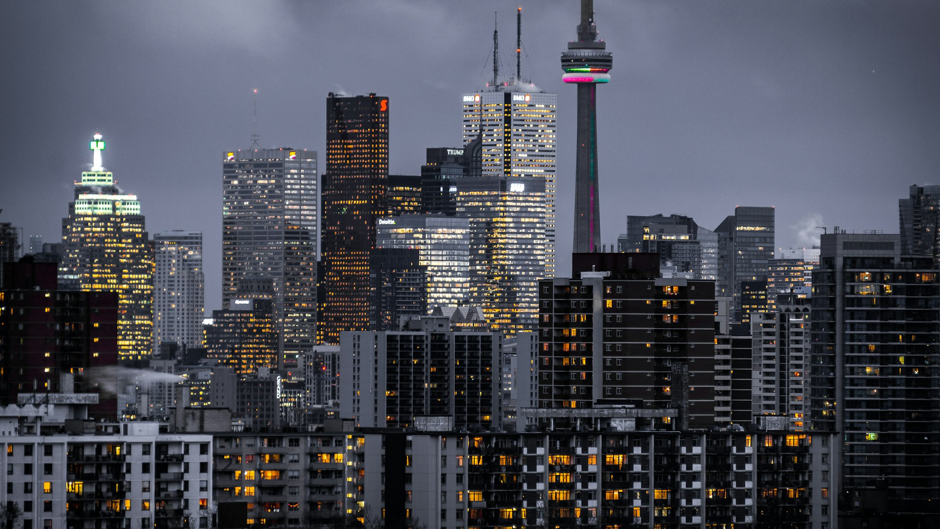 Global corporate financial district